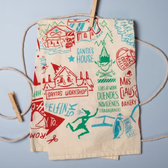 Primitives by Kathy Other - NEW Primitives by Kathy North Pole Kitchen Towel